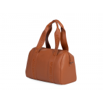 Prebaľovacia taška Mommy Club Signature Vegan Leather Brown- Childhome