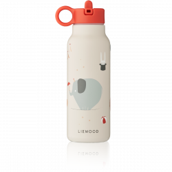 Nerezová fľaša-termoska Falk Circus / Sandy 350ml  - Liewood