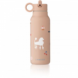 Nerezová fľaša-termoska Falk Paris / Pale tuscany 350ml  - Liewood